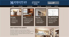 Desktop Screenshot of manhattancabinets.com